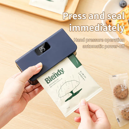 Plastic Bag Sealer Mini Heat Bag Sealing Machine Rechargeable Handheld Food Packaging Heat Sealer Thermal Bags Sealing Machine